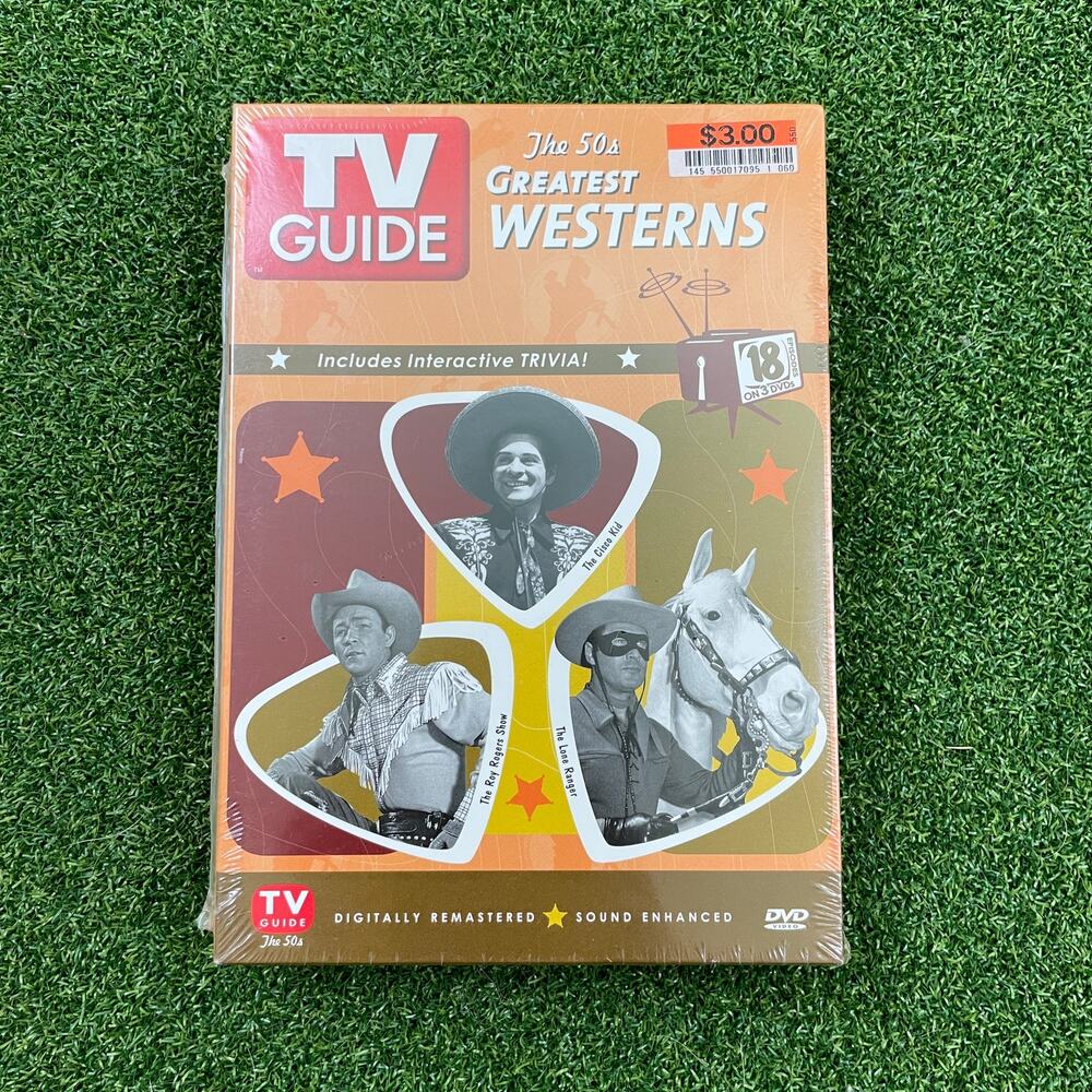 TV Guide: The 50 s Greatest Westerns DVD Brand New Sealed